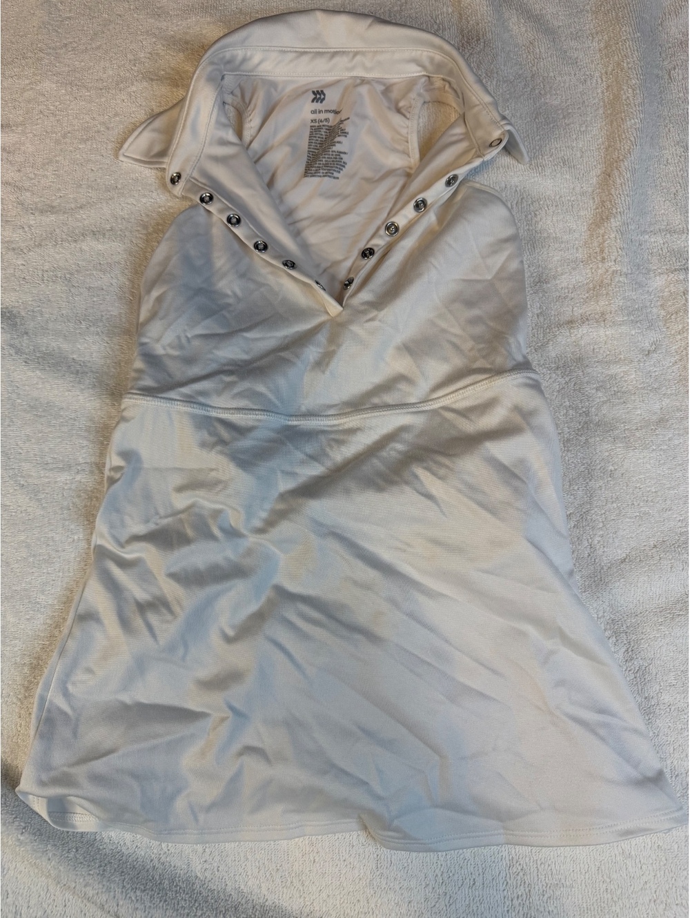 All in Motion Women's White Athletic Dress Size XS - #1237